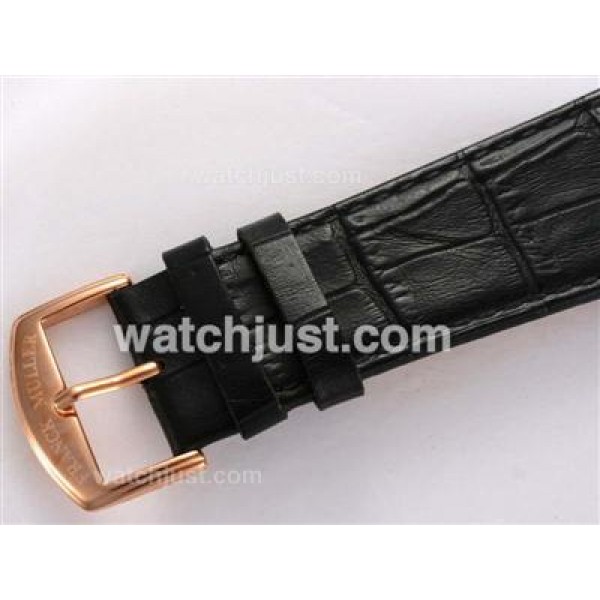 Franck Muller Master Square Rose Gold Case with White Dial