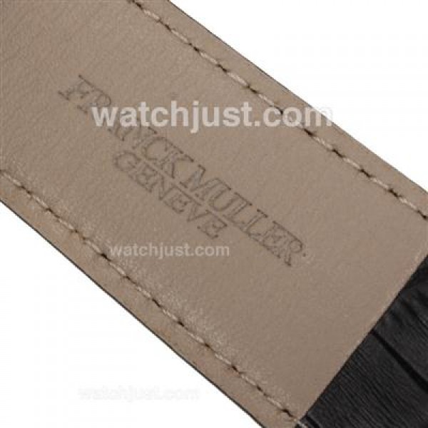 Franck Muller Master Square Rose Gold Case with White Dial