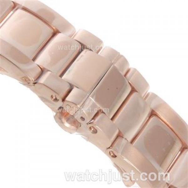 Cartier Calibre de Cartier Automatic Full Rose Gold with Black Dial