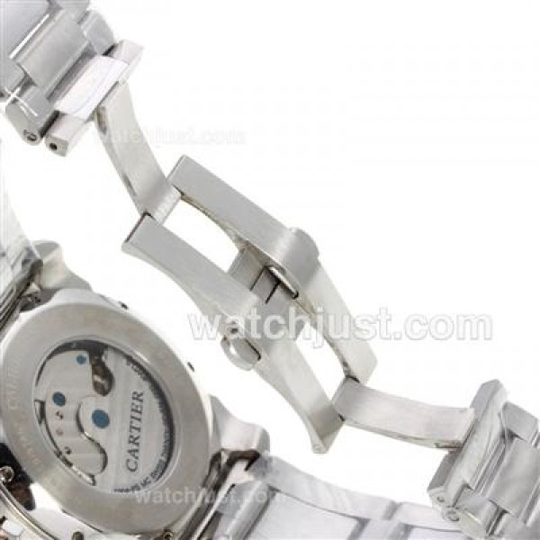 Cartier Calibre de Cartier Automatic with White Dial S/S