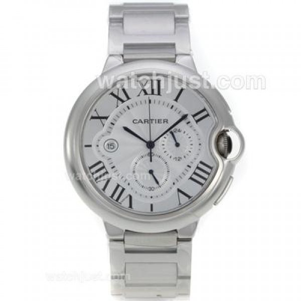 Cartier Ballon bleu de Cartier with White Dial S/S