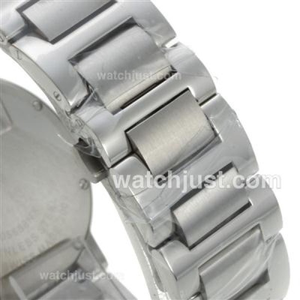 Cartier Ballon bleu de Cartier Roman Markers with MOP Dial S/S-Sapphire Glass