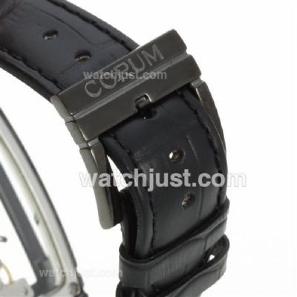 Corum Golden Bridge Automatic PVD Case with Leather Strap