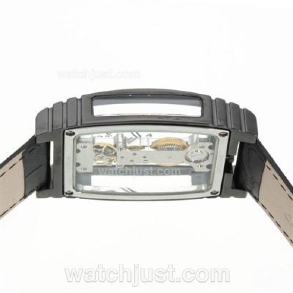 Corum Golden Bridge Automatic PVD Case with Leather Strap