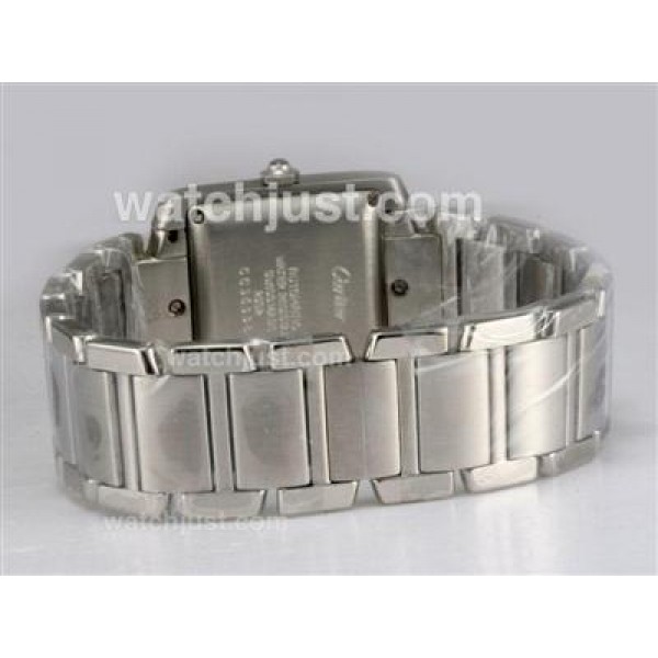 Cartier Tank Swiss ETA 2671 Movement with White Dial