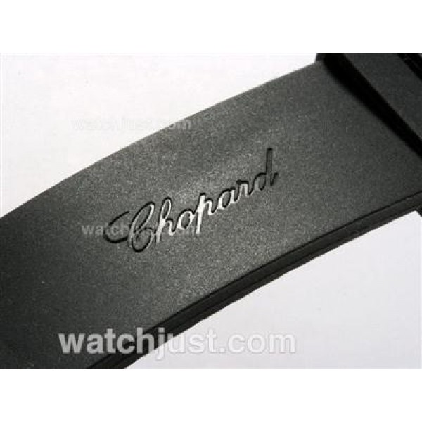 Chopard Gran Turismo GT XXL Chronograph Swiss Valjoux 7750 Movement AR Coating Rubber Strap
