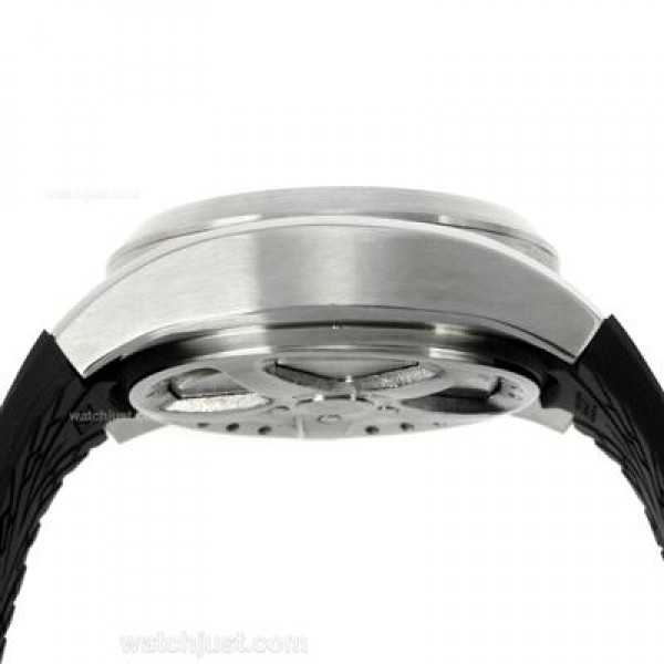 Porsche Design Dashboard Working Chronograph with Black Dial-Rubber Strap