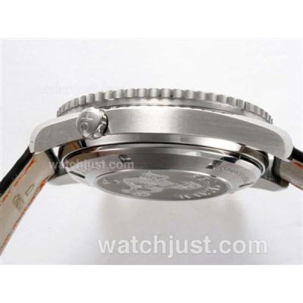 UK AAA Quality Omega Seamaster Planet Ocean Replica Watches With Black Dials For Sale