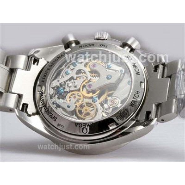 Omega Speedmaster Chronograph Lemania Movement with Black Dial