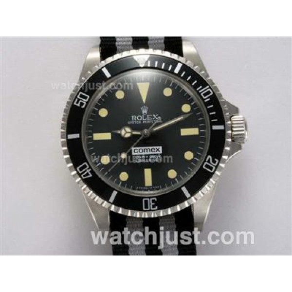 Perfect 1:1 Rolex Submariner Comex Fake Watches With Black Dials For Men