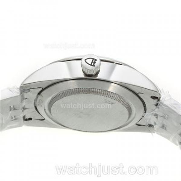 Tudor Classic Automatic Diamond Markers with Black Dial S/S-Sapphire Glass