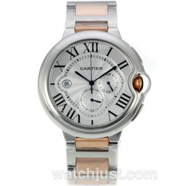Cartier Ballon bleu de Cartier Two Tone with White Dial