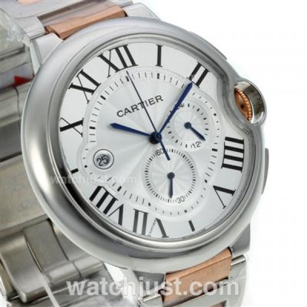 Cartier Ballon bleu de Cartier Two Tone with White Dial