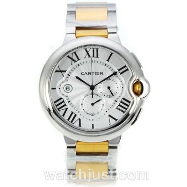 Cartier Ballon bleu de Cartier Two Tone with White Dial