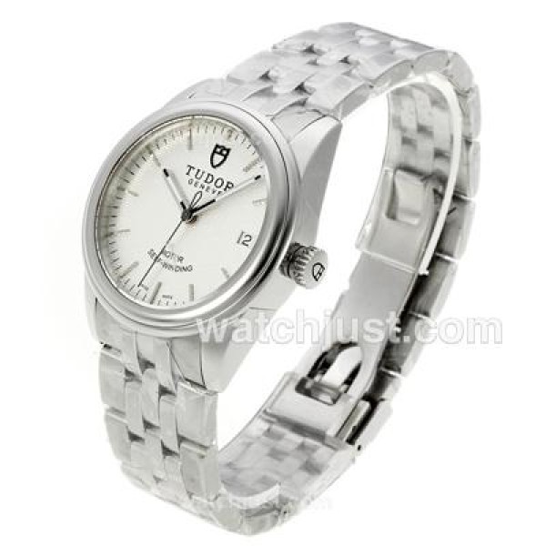 Tudor Classic Swiss ETA 2836 Movement with White Dial S/S-Sapphire Glass