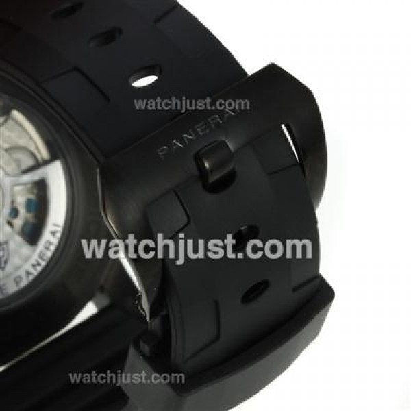 Panerai Luminor Submersible Automatic PVD Case with Black Dial-Same Chassis as ETA Version