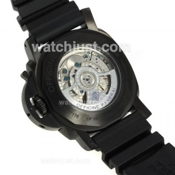 Panerai Luminor Submersible Automatic PVD Case with Black Dial-Same Chassis as ETA Version