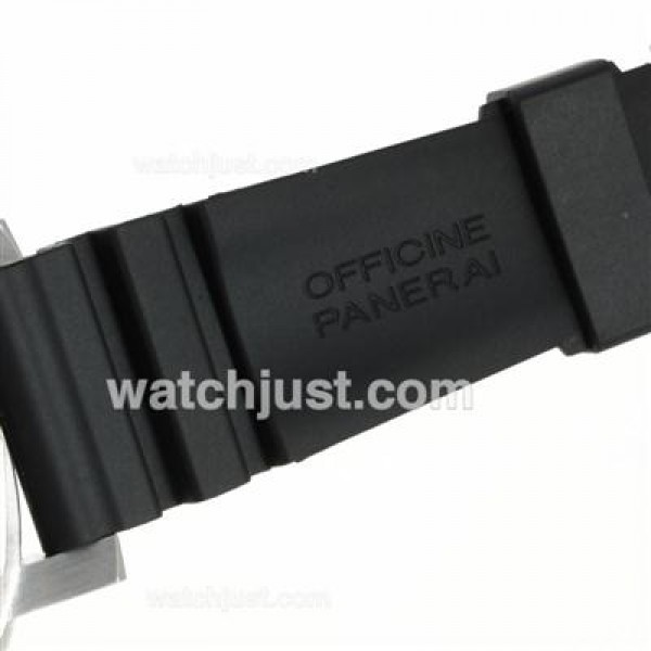 Panerai Luminor Submersible Automatic with Black Carbon Fibre Style Dial-Same Chassis as ETA Version