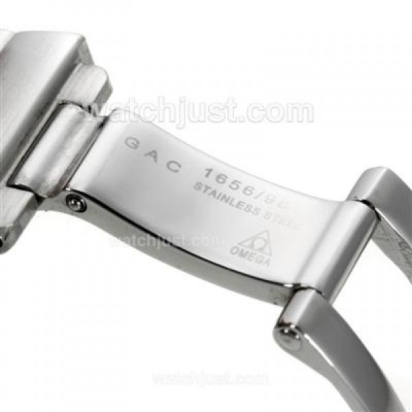 Omega Constellation Automatic Diamond Markers with Yellow Dial S/S-18K Plated Gold Movement
