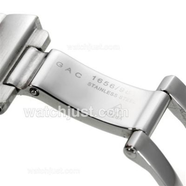 Omega Constellation Automatic Stick Markers with White Dial S/S-18K Plated Gold Movement