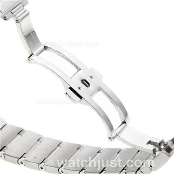 Omega Constellation Automatic Stick Markers with White Dial S/S-18K Plated Gold Movement