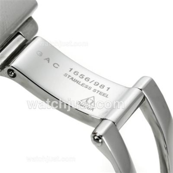 Omega Constellation Automatic Two Tone Diamond Bezel/Markers with White Dial-18K Plated Gold Movement