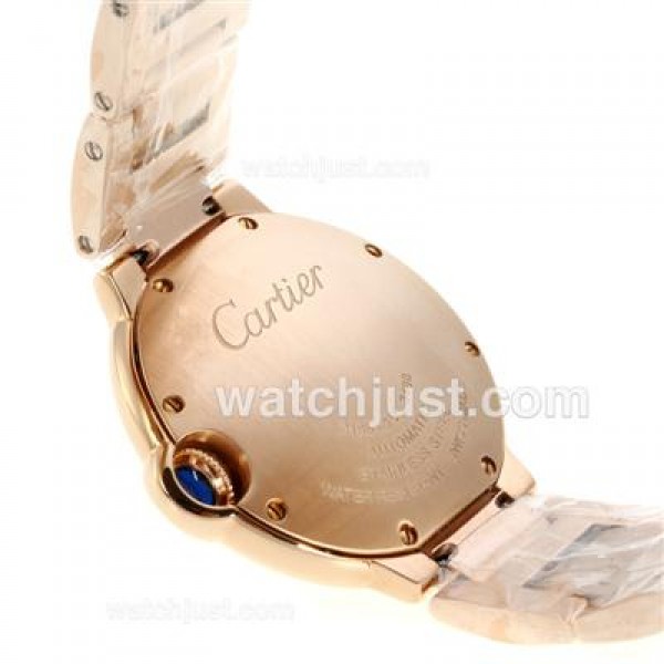 UK High Quality Ballon bleu de Cartier Fake Watches With White Dials For Sale
