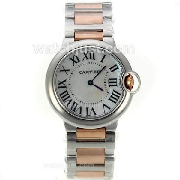 Cartier Ballon bleu de Cartier Two Tone with MOP Dial-Sapphire Glass