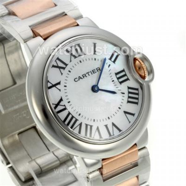 Cartier Ballon bleu de Cartier Two Tone with MOP Dial-Sapphire Glass