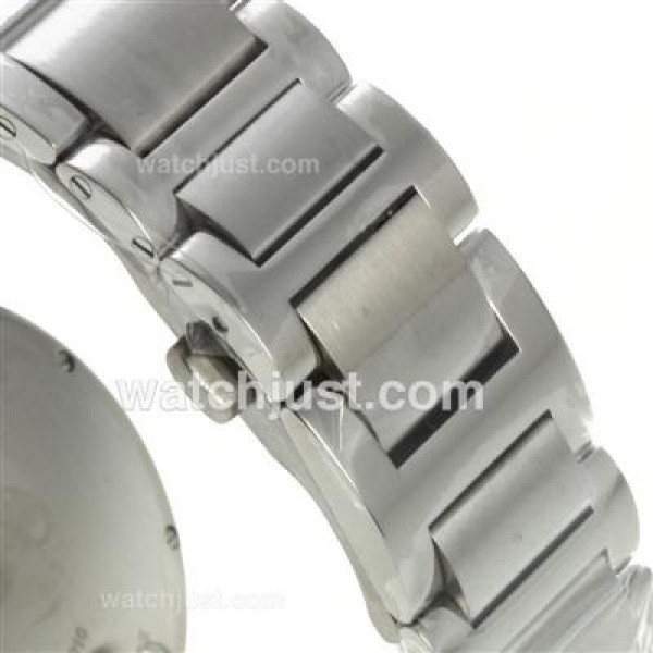 Cartier Ballon bleu de Cartier Two Tone Automatic with White Dial-Sapphire Glass