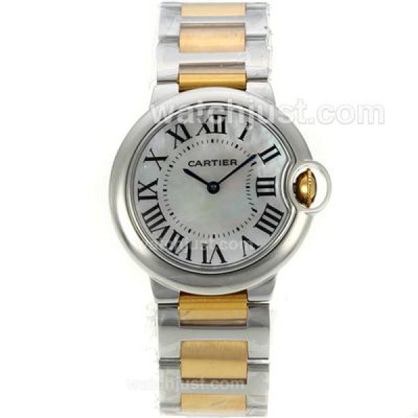 Cartier Ballon bleu de Cartier Two Tone with MOP Dial-Sapphire Glass