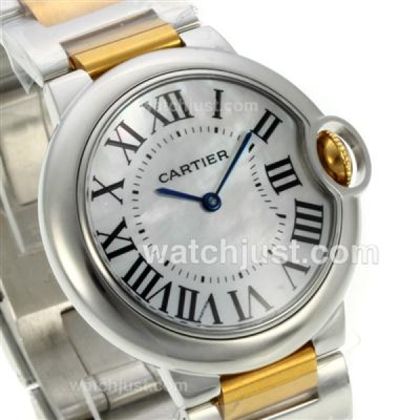 Cartier Ballon bleu de Cartier Two Tone with MOP Dial-Sapphire Glass