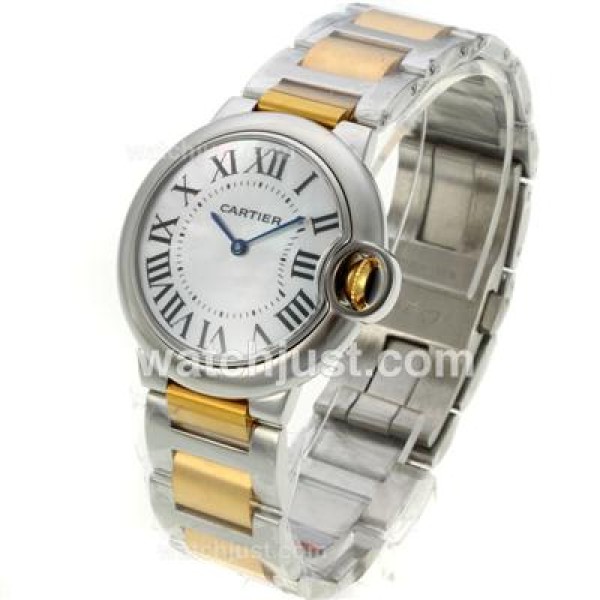 Cartier Ballon bleu de Cartier Two Tone with MOP Dial-Sapphire Glass