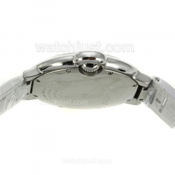 Cartier Ballon bleu de Cartier Automatic with White Dial S/S-Sapphire Glass