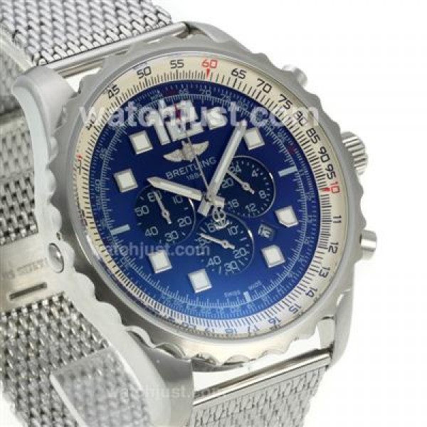 Breitling Professional Chronospace Working Chronograph with Black Dial S/S