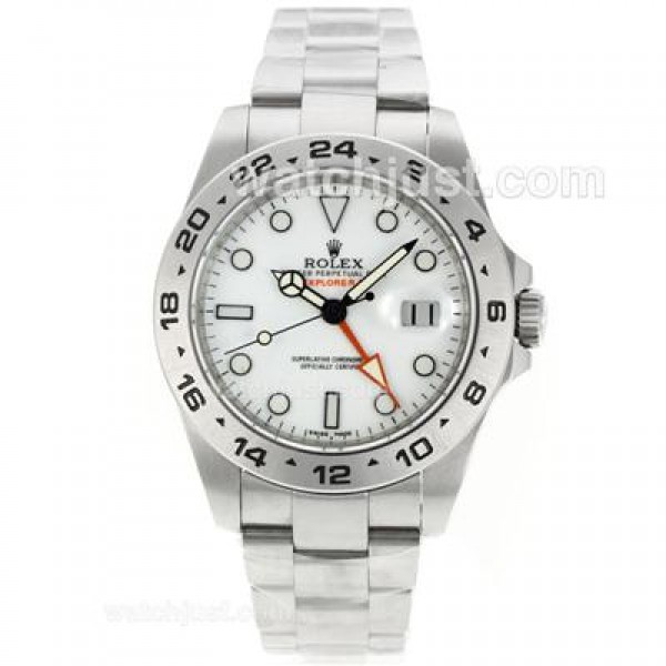 Cheap Replica Rolex Explorer II 216570 With White Dials For Men