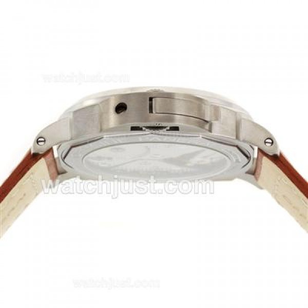 Panerai Luminor Marina Swiss ETA Unitas 6497 Movement Manual Winding Titanium Case with White Dial-AR Coating