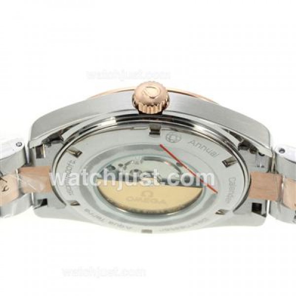 Omega Seamaster Aqua Terra Automatic Two Tone with Black Dial