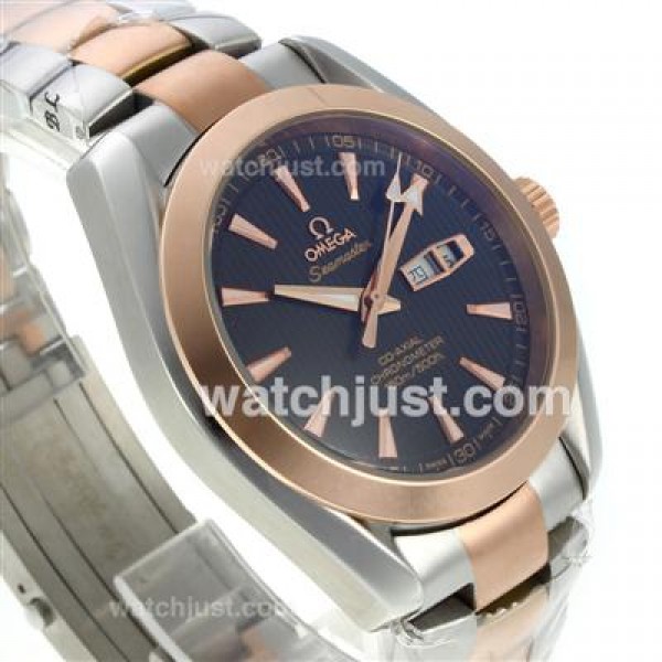 Omega Seamaster Aqua Terra Automatic Two Tone with Black Dial