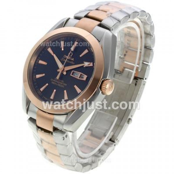 Omega Seamaster Aqua Terra Automatic Two Tone with Black Dial