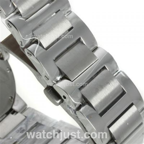 Cartier Ballon bleu de Cartier with MOP Dial S/S-Sapphire Glass-Medium Size