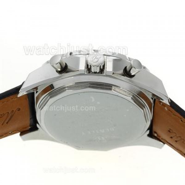 Breitling for Bentley Motors Automatic with White Dial-Same Structure As 7750 Version