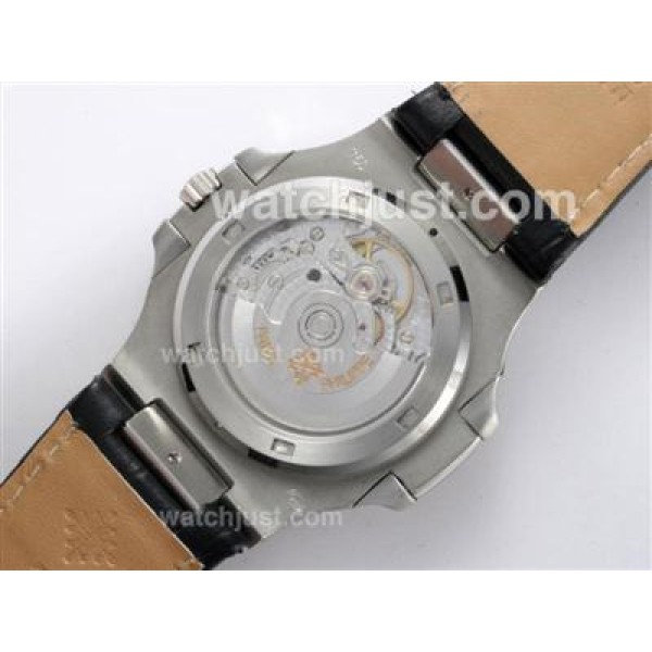 Patek Philippe Nautilus Jumbo MBW Swiss ETA 2824 Movement with Blue Dial-Deployment Buckle