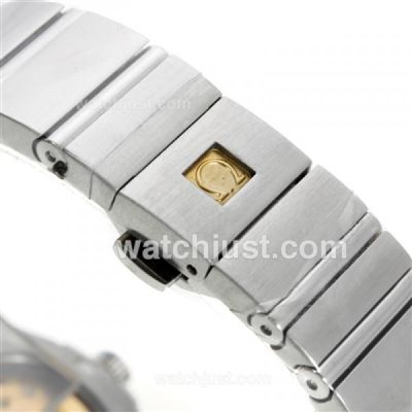 Best Quality Omega Constellation Fake Watches With White Dials For Women