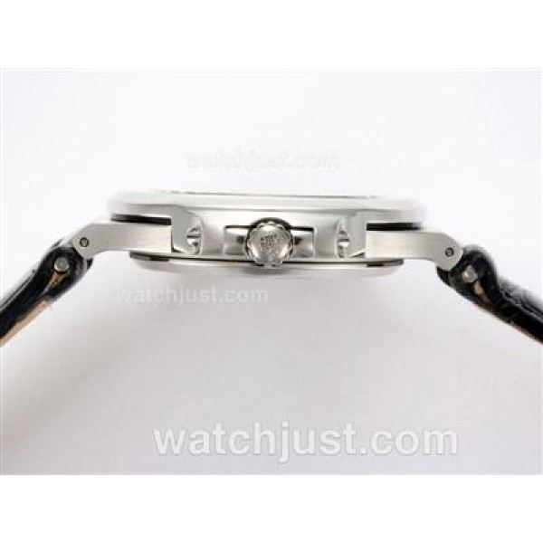 Patek Philippe Nautilus Jumbo MBW Swiss ETA 2824 Movement Diamond Marking with Blue Dial-Deployment Buckle