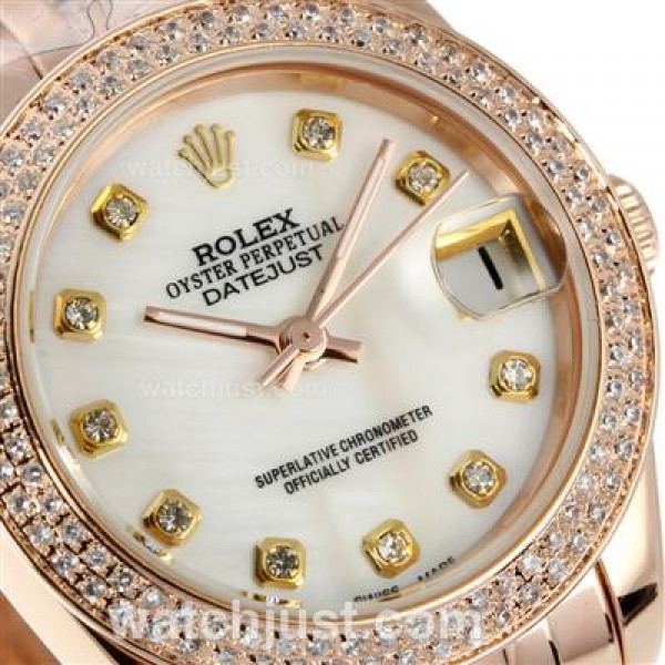 High Quality Rolex Datejust Replica Watches With White Dials For Sale
