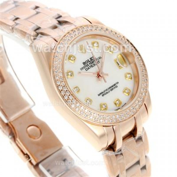 High Quality Rolex Datejust Replica Watches With White Dials For Sale