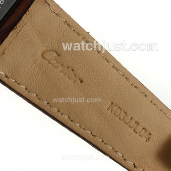 UK Best Quality Cartier Calibre de Cartier Replica Watches With White Dials For Men