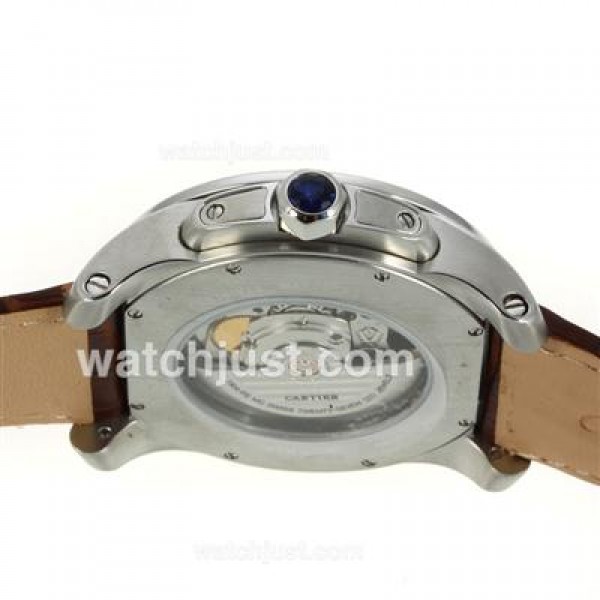UK Best Quality Cartier Calibre de Cartier Replica Watches With White Dials For Men