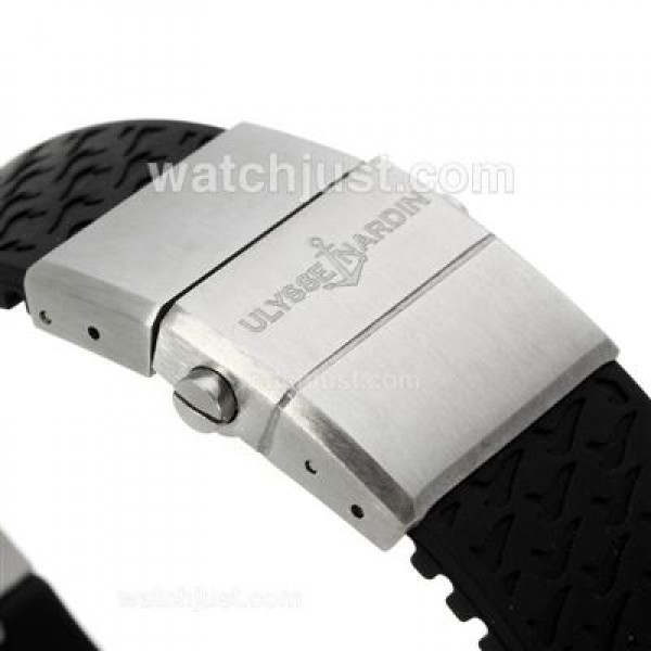 Ulysse Nardin Maxi Marine Automatic with Black Dial-18K Plated Gold Movement